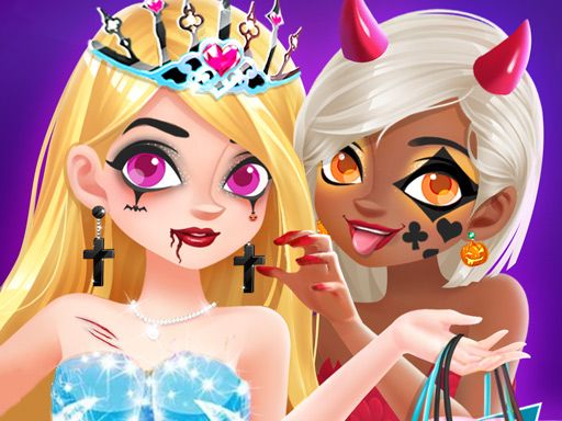 Fashion Girl Halloween Boutique - browser game screenshot