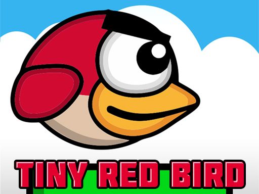Tiny Red Bird - browser game screenshot