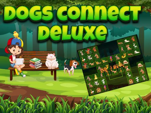 Dogs Connect Deluxe Dogs Connect Deluxe - browser game screenshot