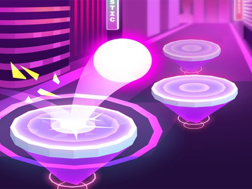 Color Hop Ball 3D - browser game screenshot