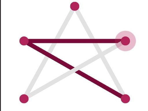 Connect One Line - browser game screenshot