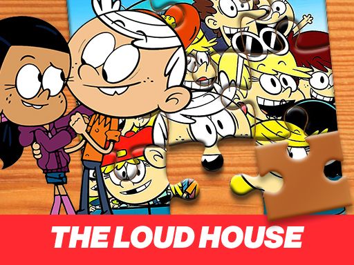 The Loud house Jigsaw Puzzle - browser game screenshot