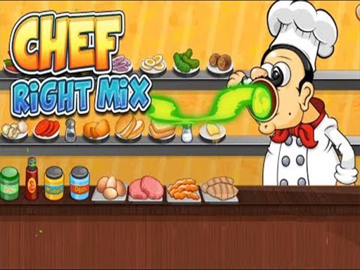 Chef Righty Mix - browser game screenshot