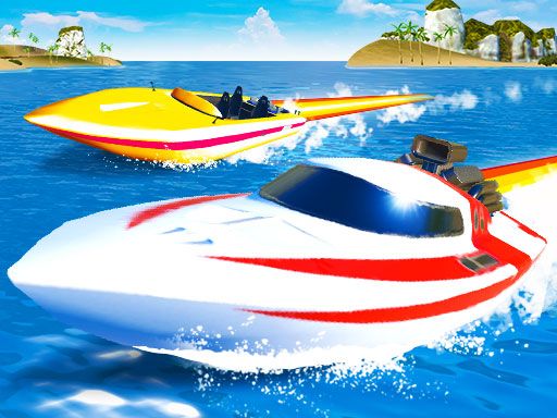 Speedboat Challenge Racing - browser game screenshot