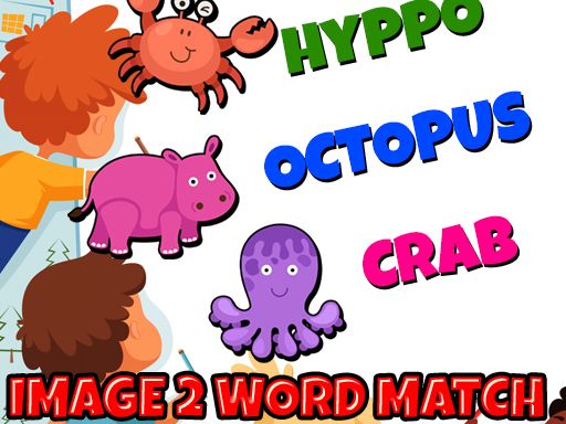 Image to Word Match - browser game screenshot