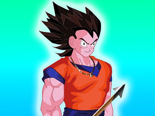 Goku Dress Up - browser game screenshot