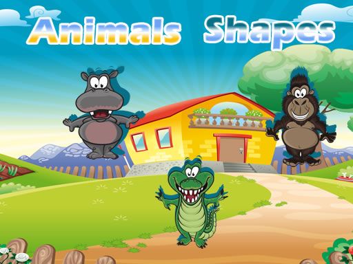 Animals Shapes - browser game screenshot