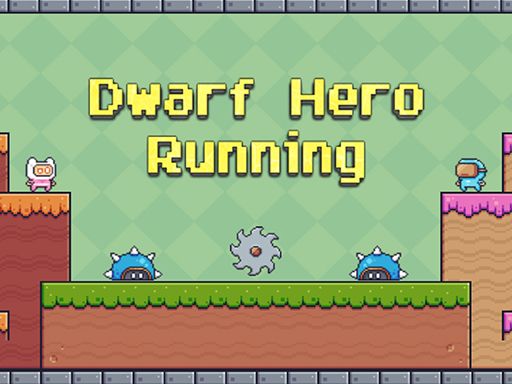 Dwarf Hero Running - browser game screenshot