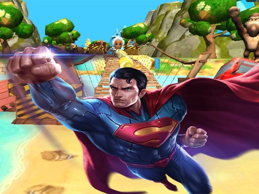 Subway Superman Run - browser game screenshot