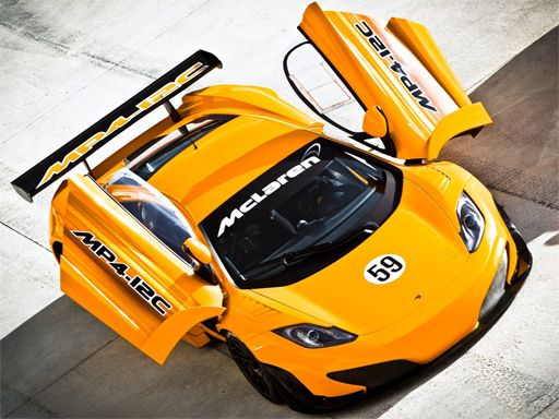 McLaren GT3 Puzzle McLaren GT3 Puzzle - browser game screenshot