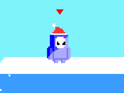 Fall Guys 2D Christmas - browser game screenshot