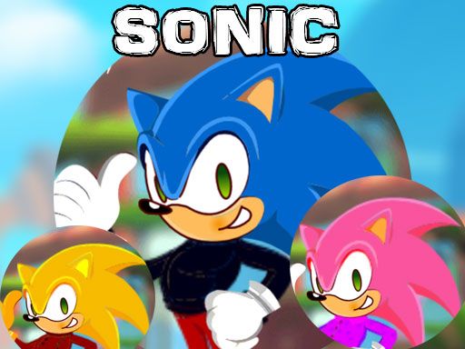 Sonic Dress Up - browser game screenshot