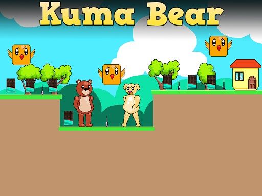 Kuma Bear - browser game screenshot