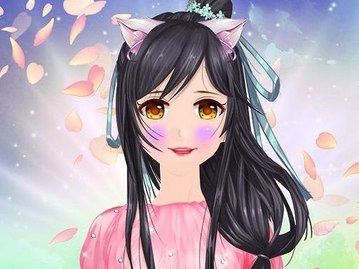 Anime Salon Color by Number:Fashion, Hair, Dresses - browser game screenshot