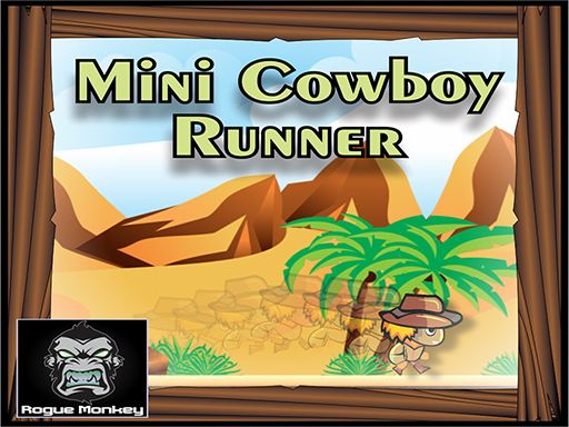 CowBoy Running - browser game screenshot