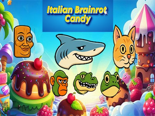 Italian Brainrot Candy - browser game screenshot