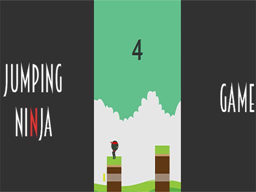 Ninja the Jump - browser game screenshot