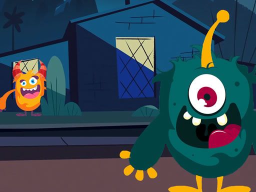 Funny Monster Jigsaw Funny Monster Jigsaw - browser game screenshot