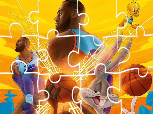 Space Jam Jigsaw - browser game screenshot