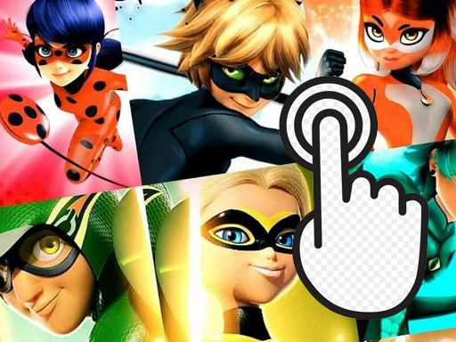 Miraculous Ladybug Clicker - browser game screenshot