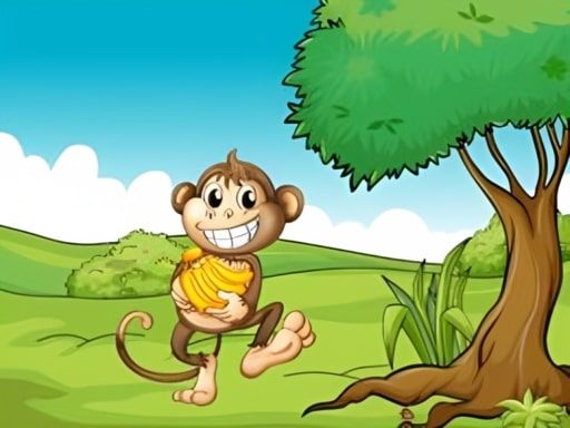 Jive Jerry: Banana Bomblet - browser game screenshot