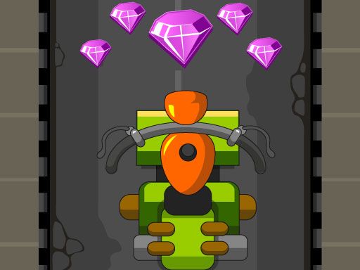 Zigzag Racing - browser game screenshot
