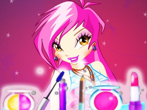 Winx Makeover - browser game screenshot
