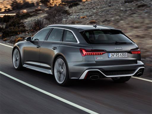 Audi RS6 Avant Puzzle - browser game screenshot