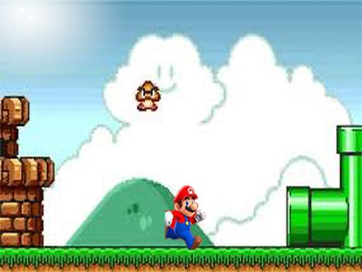 super Mario 1 - browser game screenshot