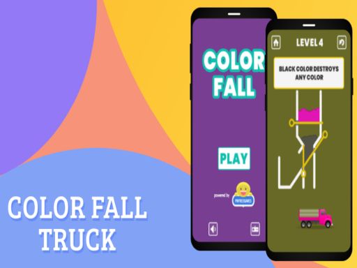 Color Fall Game Color Fall Game - browser game screenshot