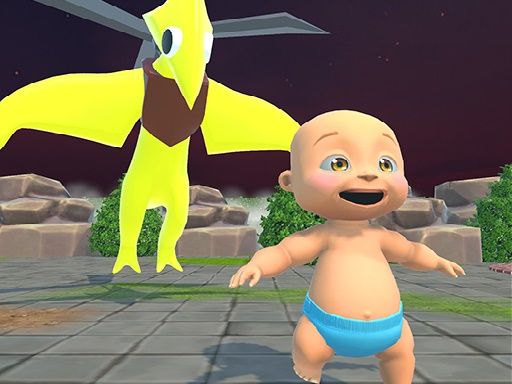 Hide Yellow Monster Survivor - browser game screenshot
