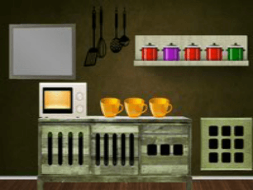 Chef house escape - browser game screenshot