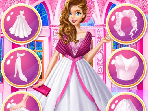 Dress Up Royal Princess Doll - browser game screenshot
