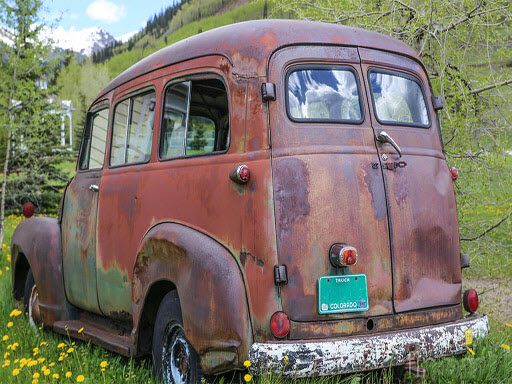 Old Rusty Cars Differences 2 - browser game screenshot