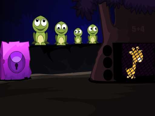 Giraffe Rescue - browser game screenshot