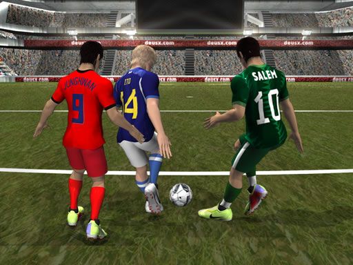 Asian Cup Soccer - browser game screenshot