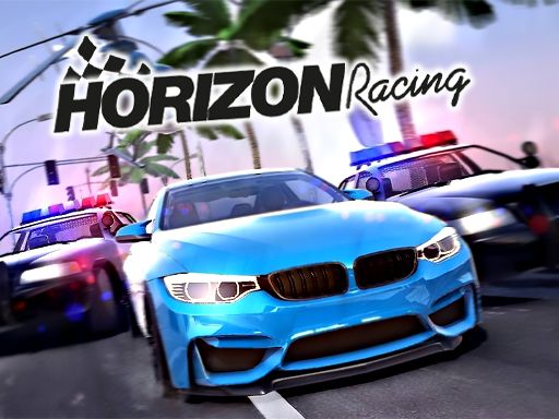 Racing Horizon - browser game screenshot