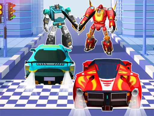 Car Robot Transform Fight - browser game screenshot