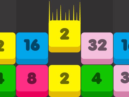 Merge Numbers - browser game screenshot