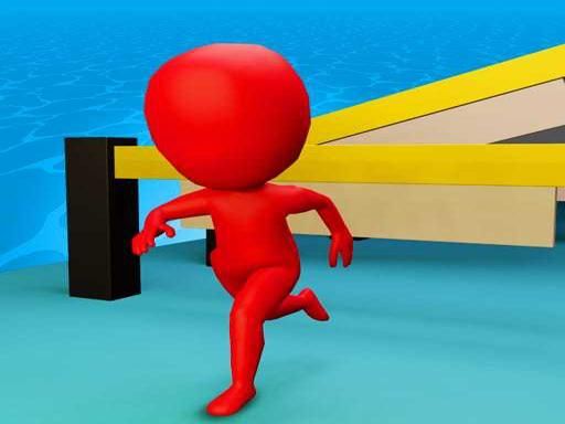 Doodle Stickman Run - browser game screenshot