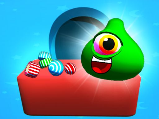 Candy Monsters Puzzle - browser game screenshot