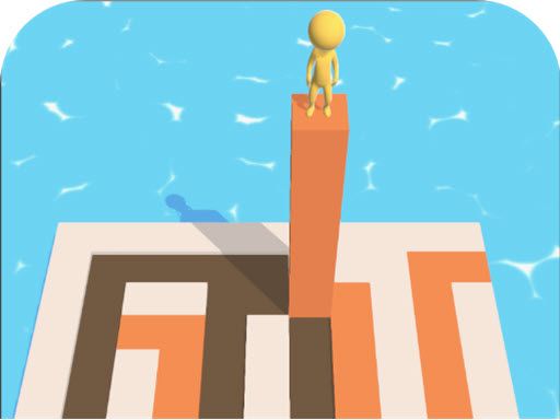 stacky dash dance - browser game screenshot