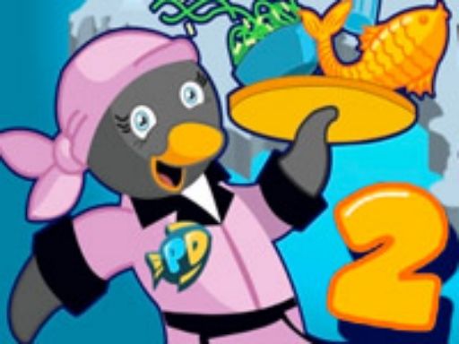 Penguin Diner 2 - browser game screenshot