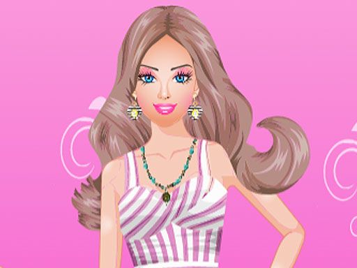 Barbie Shopping Dress - browser game screenshot