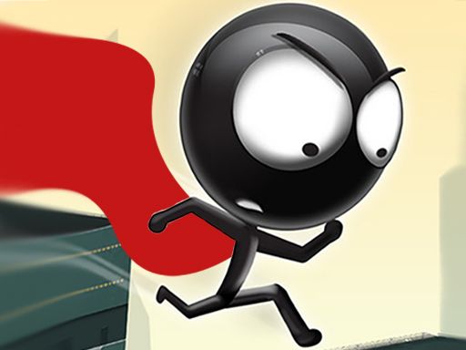 Stickman Run Parkour Stickman Run Parkour - browser game screenshot
