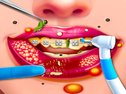 Kids Dentist Asmr Salon - browser game screenshot