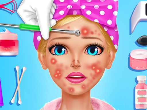Beauty Makeover Games - browser game screenshot