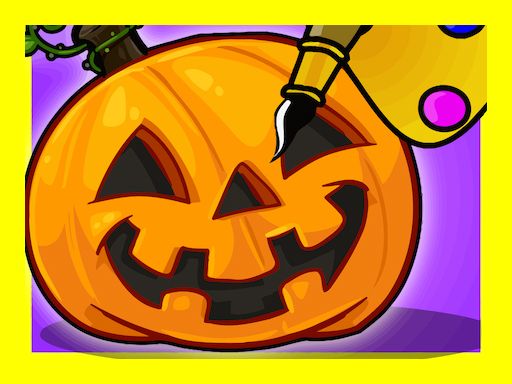 Color Objects Halloween  - browser game screenshot