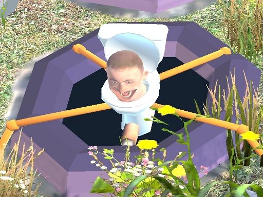 Whack Skibidis - browser game screenshot