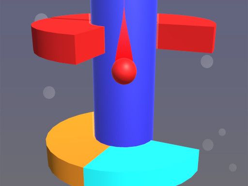 Helix Ball - browser game screenshot